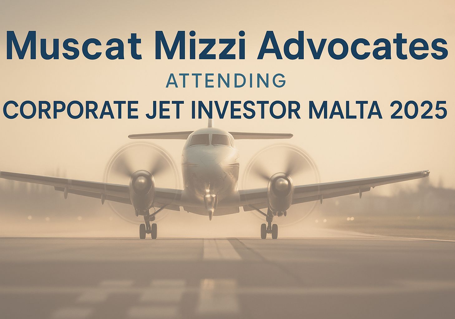 Muscat Mizzi Advocates to attend Corporate Jet Investor Malta 2025